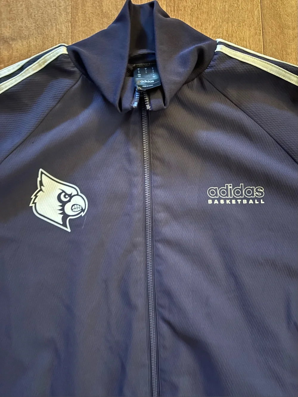 Adidas Basketball Louisville Cardinals Y2K Track Jacket Men's Large